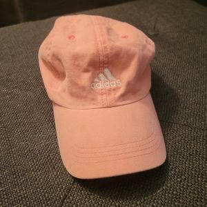 Light Pink Adidas Baseball Hat for Children